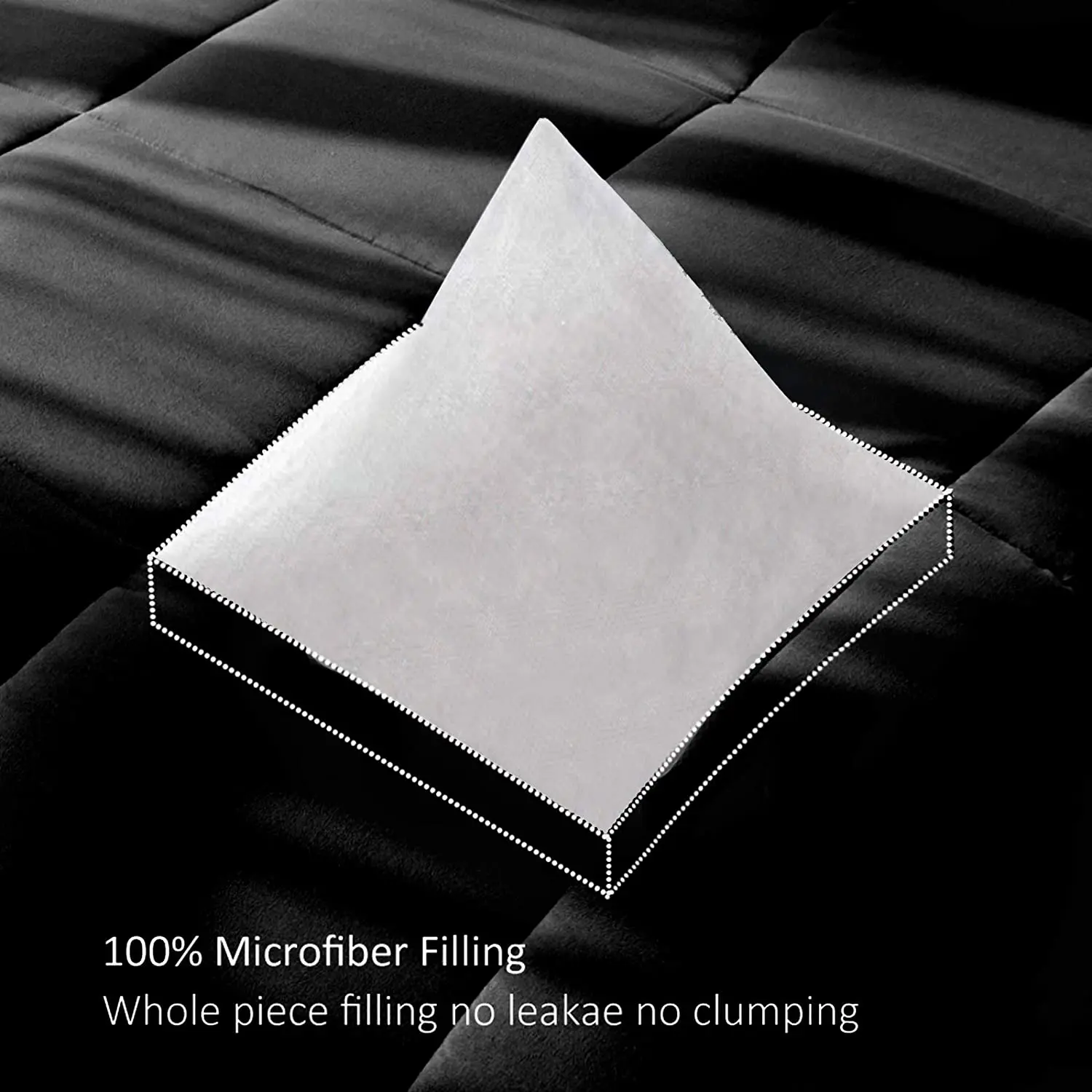 Wholesale Luxury 100% Polyester Microfiber Hotel Cotton Blanket Customized Quilted Duvet Set Queen/King Size Bedding Home Bag