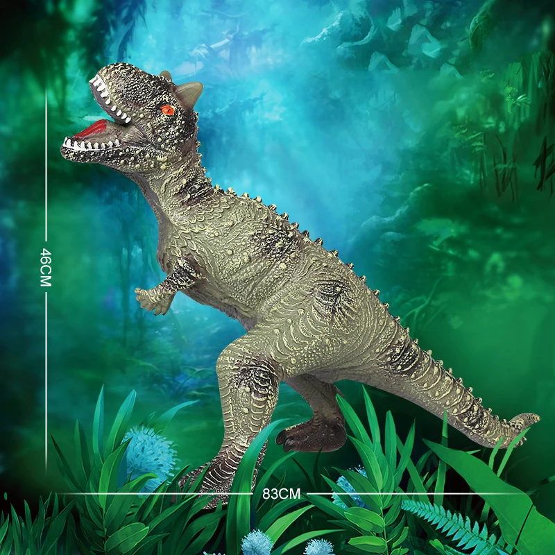 Hot Sale Plastic Rubber Dinosaurs Jurassic World Toys Realistic Big Dinosaur Model Squishy Animal Worlds Plastic Dinosaur Toys