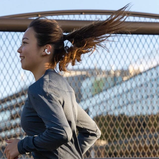 New Arrival Portable Active Noise Cancelling Bluetooth Earphones Private Special Ear Clip Design Sports TWS Earbuds