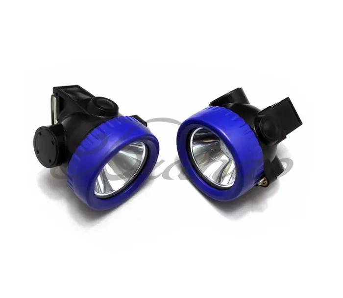 1W LED Cordless Miner Cap Lamp for Sale, LED Lightweight Headlights