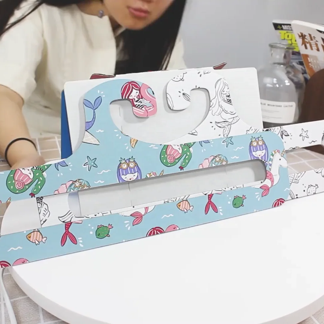 Paper Hanger Cardboard Display Hanger Recycled Cardboard Coat Hanger