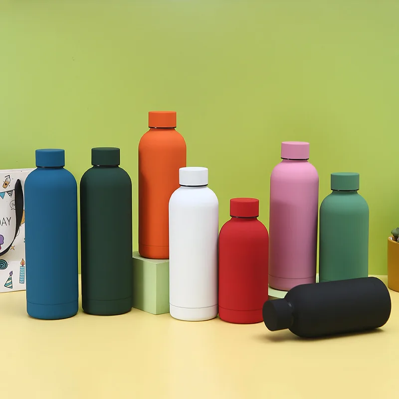 Good Quality Factory Direct 304 Stainless Steel Powder Coating Vacuum Flasks Thermoses Thermos Vacuum cup