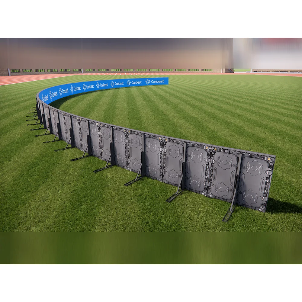 Outdoor Waterproof Stadium Fence Led Screens Basketball Match Football Field Score Led Display Screen For Stadiums