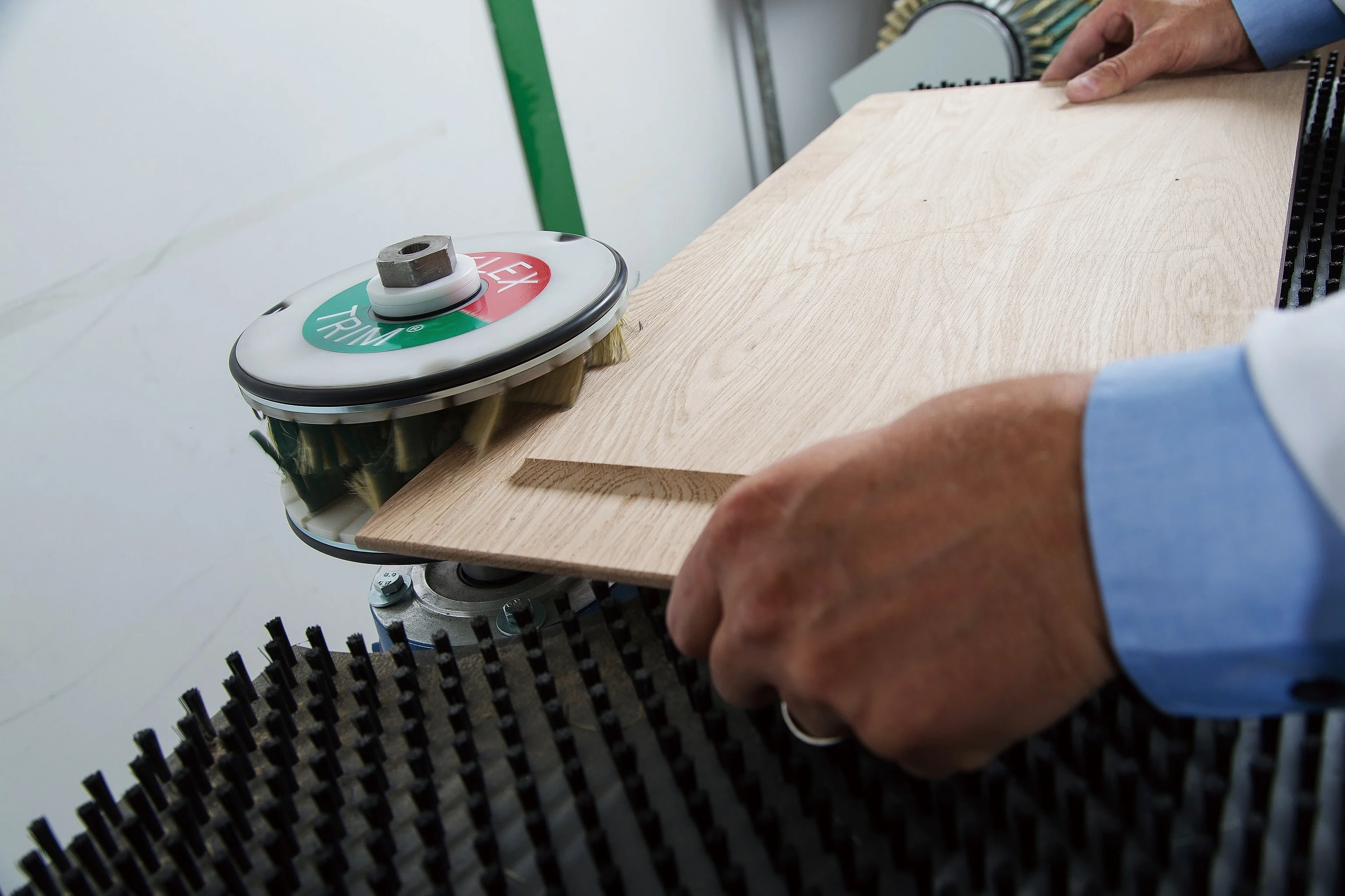 Electric Wood Brush Double Drum Bench Edge Sander Sanding machine