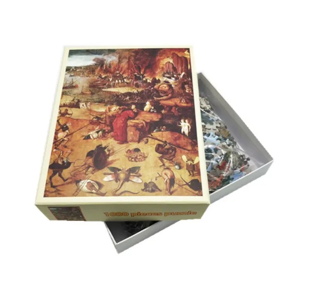 2024 Small Quantity Custom English Adult Comic Board Game Jigsaw Puzzle 50 x 70 cm 1000 Pieces Puzzles