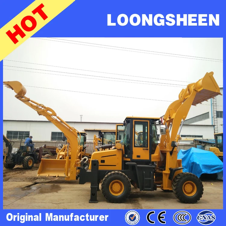 backhoe loader for farm, ranch, construction site use