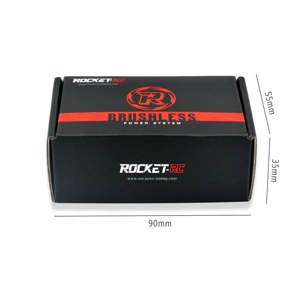 Surpass Rocket-RC Supersonic-390 Sensored Motor with TS80 ESC Combo set for 1/14 RC Car radio control toys