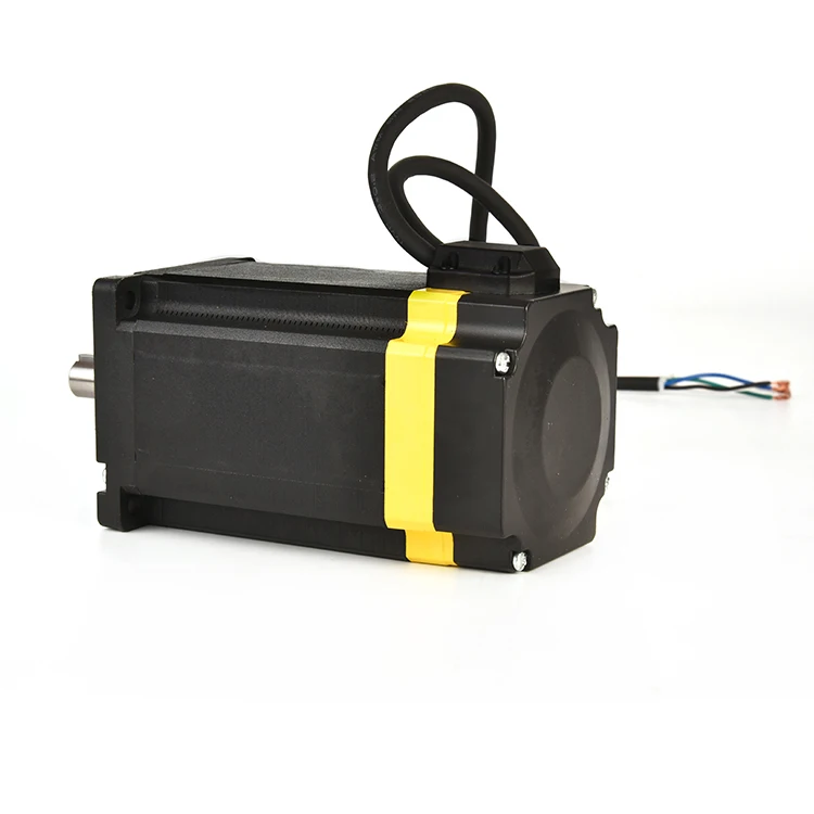 cnc stepper motor kit 86BYG118 6A 8.0N.m nema34 closed loop stepper drive 4Axis CNC kit with driver CYHM86D +Power Supply