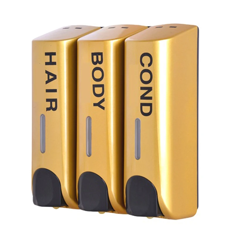 Free Sample Silver Dispenser Hand Soap Dispenser Triple Plastics Soap Dispenser