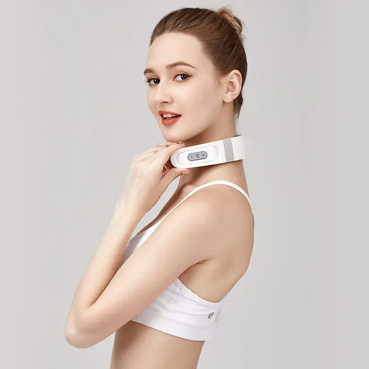 2021 Powerful Manual Head Wireless Health Heated Neck Shoulder Manual Neck Soft Shoulder Neck Massage Instrument Eck And Back