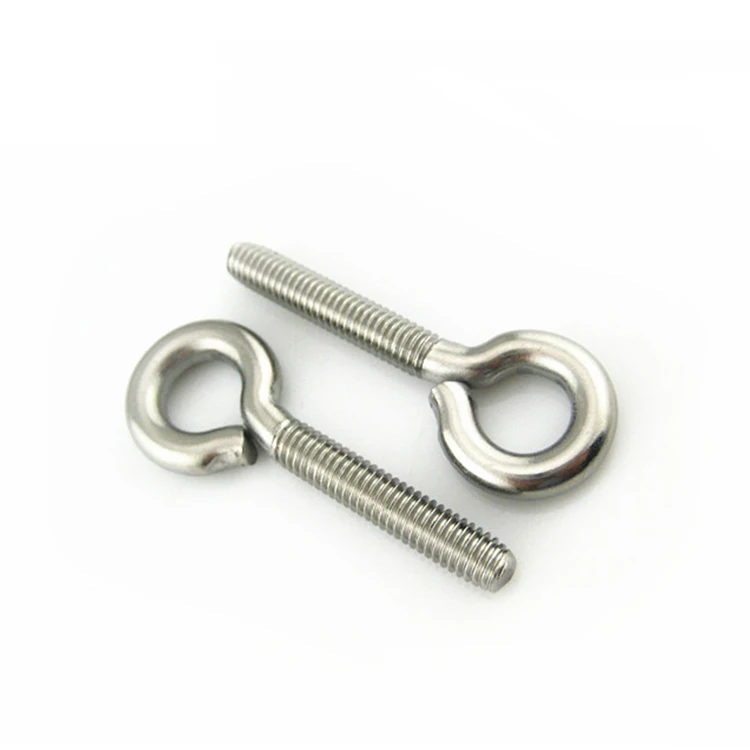 Factory Price Zinc Plated Stainless Carbon Steel Eye Bolts with Nuts