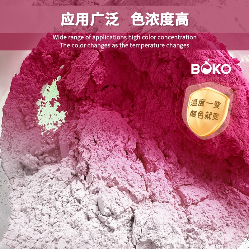 Magic Thermochromic Powder for Nail Art Color Change Thermo Pigment Powder Colorant Pigment