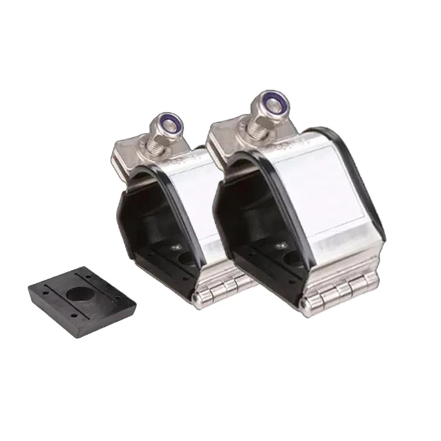 New Product metallic  High Voltage Cable Cleatstrevoil power fiber optic cable tie cable cleat