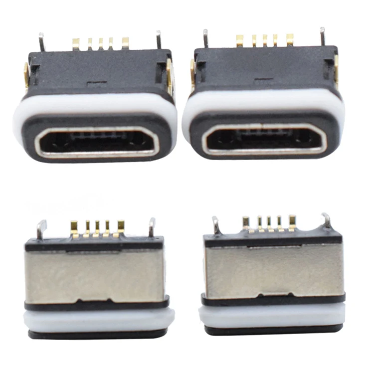 Высокое качество IP68 коннектор микро-usb типа B гнездовой SMT 5-контактный разъем для зарядки сотового телефона зарядки Разъем Разъемы