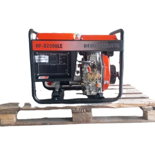 HF-D2500LE Generator 2kw generator set small power generator set 3kw 5kw 6kw