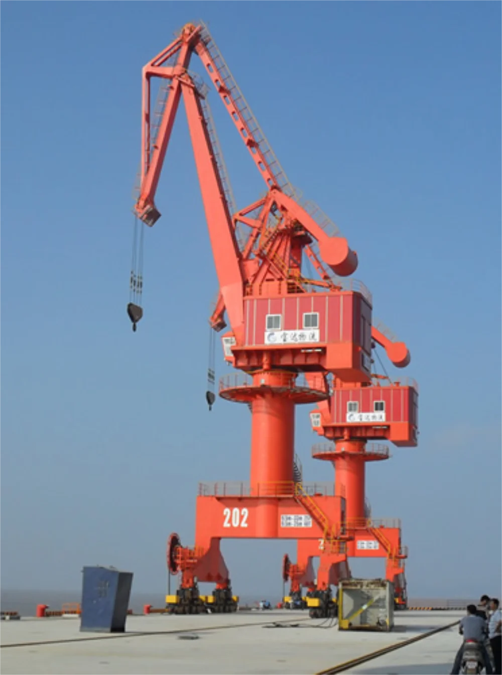 Kaiyuan Jetty Offshore 40 Ton Port Portal Marine Dock Crane Indonesia Philippines Thailand India Pakistan