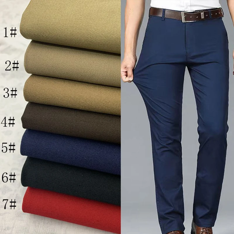 Wholesale thick woven 100% twill cotton heavy cargo pants fabrics cotton