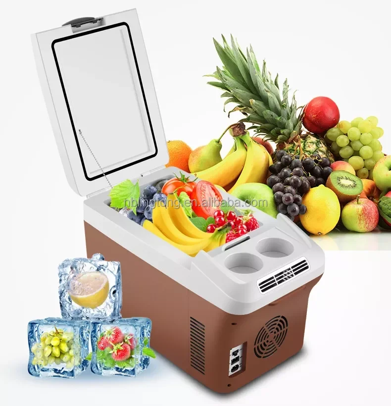 Big Capacity 15L Household Outdoor Refrigerator Portable Car Freezer Mini Fridge Small Fridge for Cold Drink