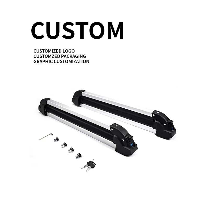 OEM Custom Winter Roof Rack for Ski and Snowboard Gear Durable Aluminium and Plastic Universal Adjustable Mount