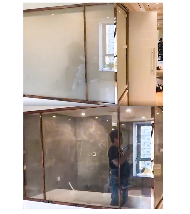 China Supplier High Quality Pdlc Electronic Smart Tint Film Tint Privacy Frosted Window Film For Office Hotel Bathroom