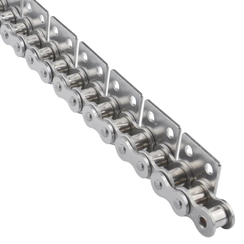 Stainless steel 304 SUS304 short precision roller chains(A series)08A, 10A,12A conveyor components driving chains conveyor chain