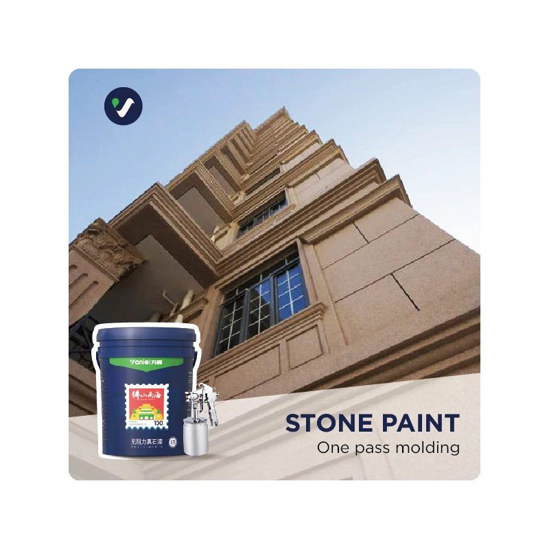 Promotion house painting exterior wall paint nature texture stone paint