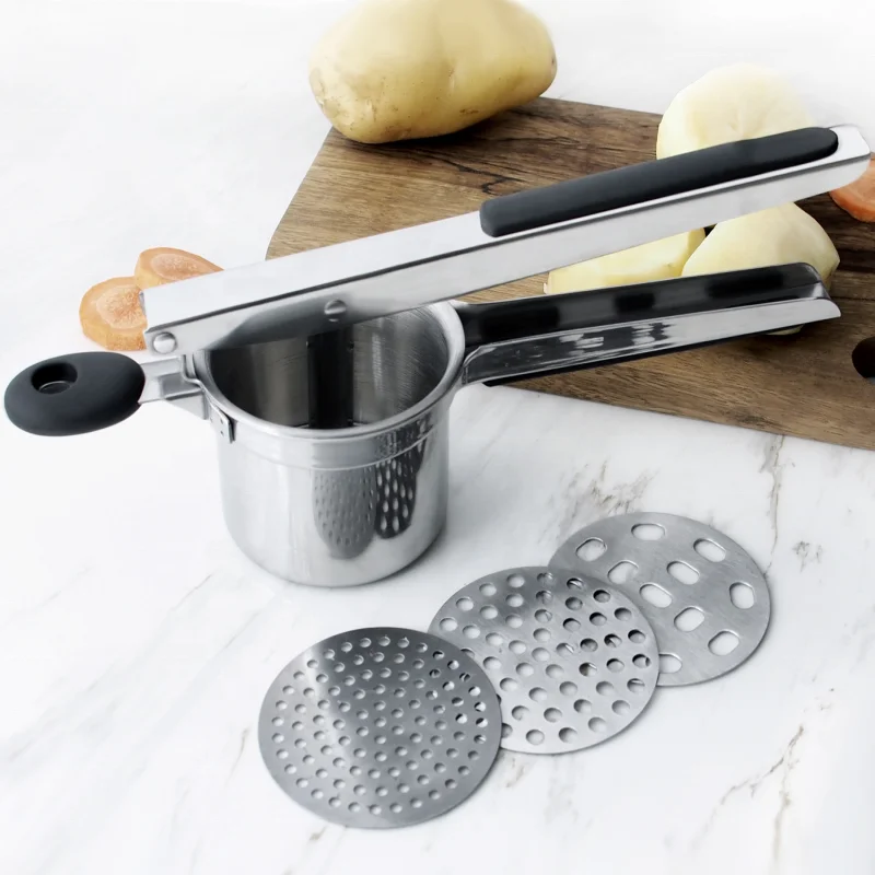 Kitchen tool food grade stainless steel potato press machine