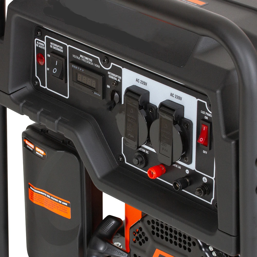 Mini Single 3 Phase Electric Generators Inverter Gasoline 3kw 5kw Portable Gasoline Generator