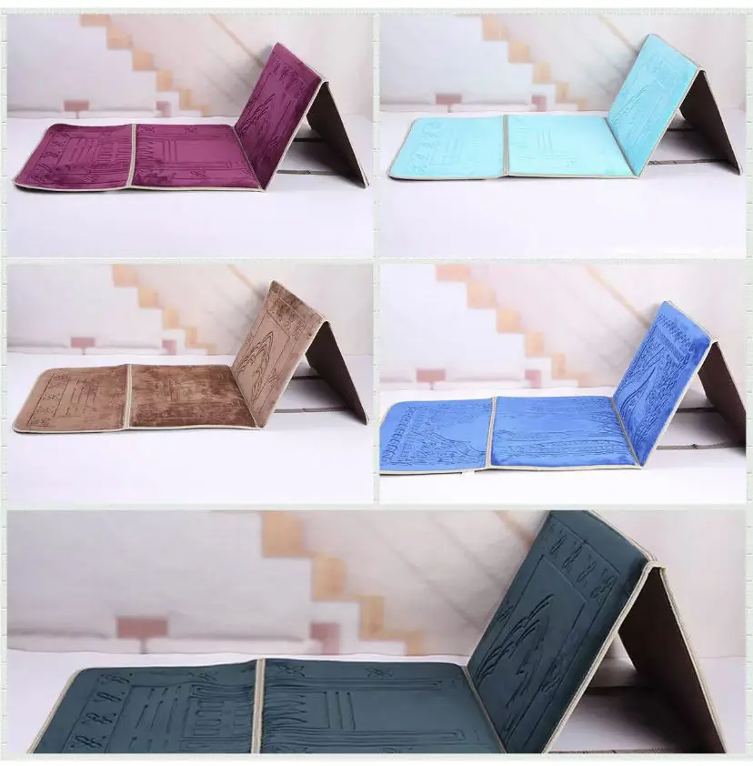 Best selling Wholesale Prayer Mat Pray Muslim Wholesale Muslim Prayer Mat Islamic Prayer Rug Gift  Praying Mat with high quality