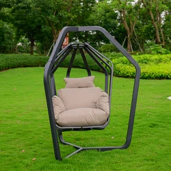 Hot Selling Patio Swings Hanging Egg Chair Outdoor Garden Hanging Egg Chair for Family Leisure