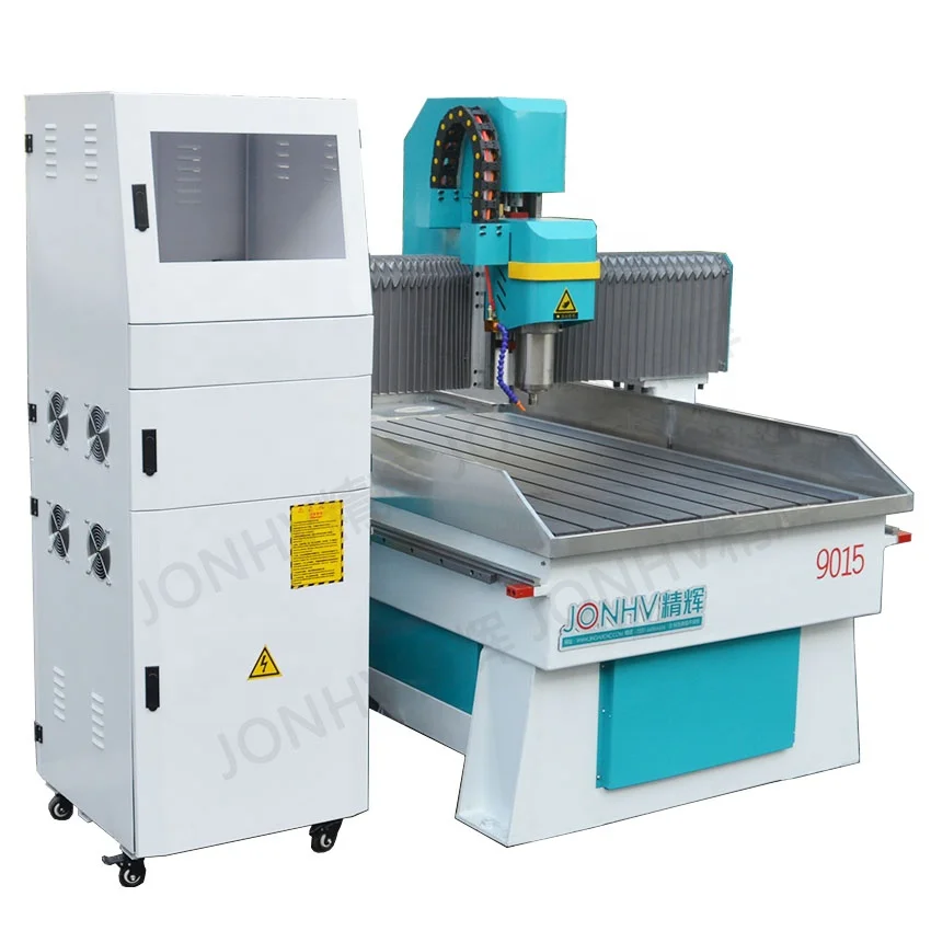 JONHV Wooden PVC Acrylic CNC Engraving Cutting Machinery with 3.2kw Spindle 900*1500mm