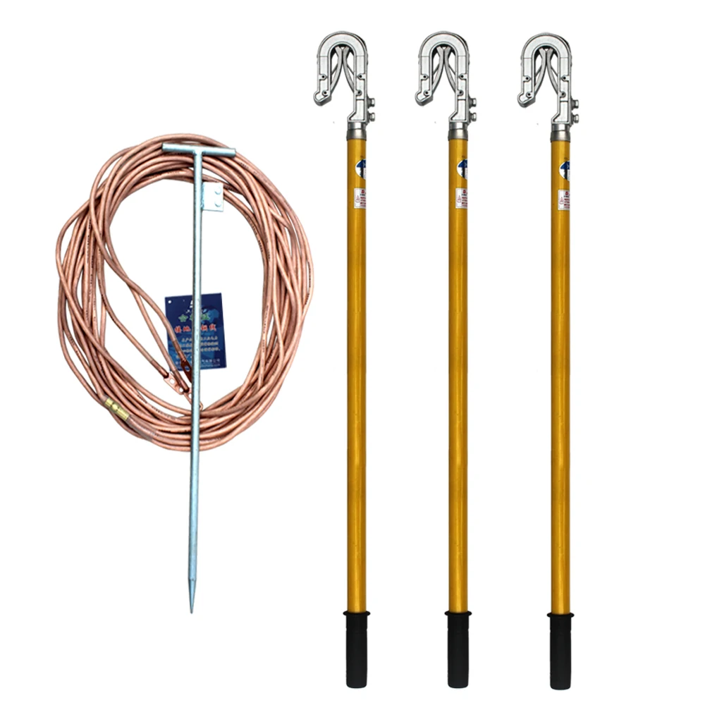 HV portable  short circurit earthing kit for overhead line