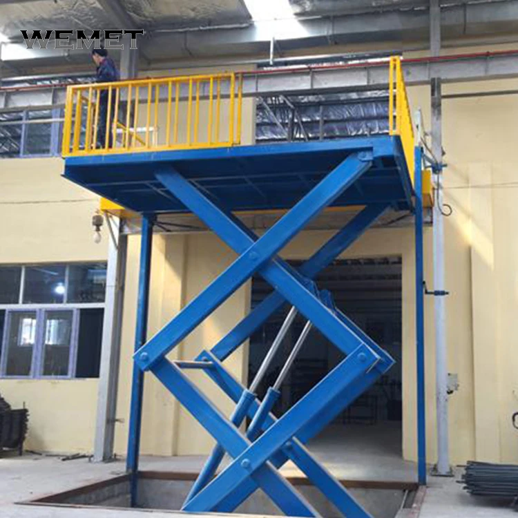 customization hydraulic fixed scissor car lift for basement garages