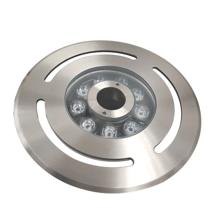 6w to 36w ip68 submersible 5-wire RGB color changing led fountain nozzle light