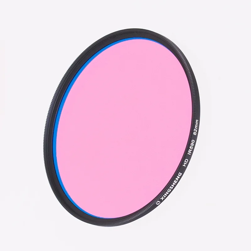 Hot Selling Camera Filter 77mm Ir Filter Narrow Band  Pass Optical Glass Infrared Filter