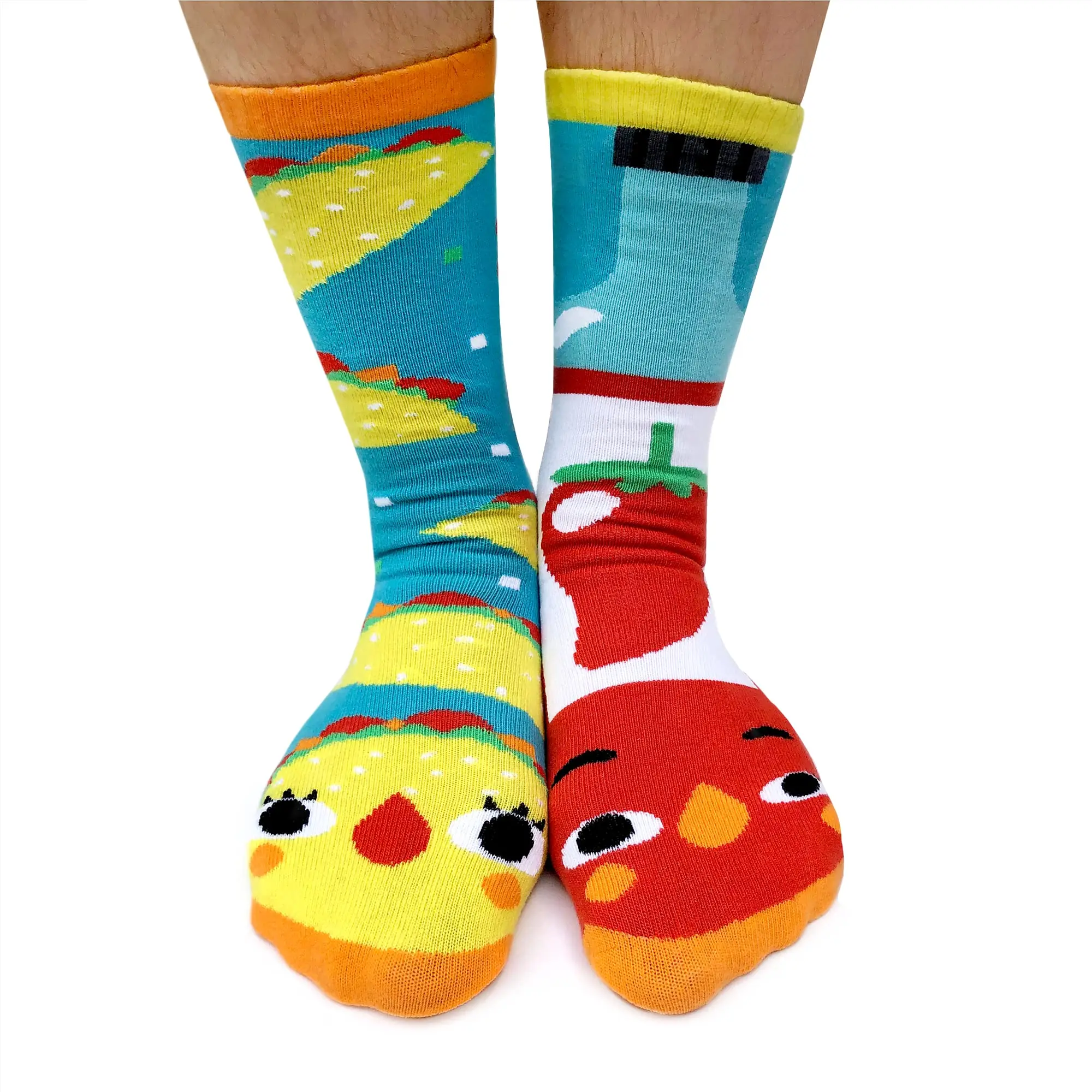 Custom Mismatched Playful Carded Socks
