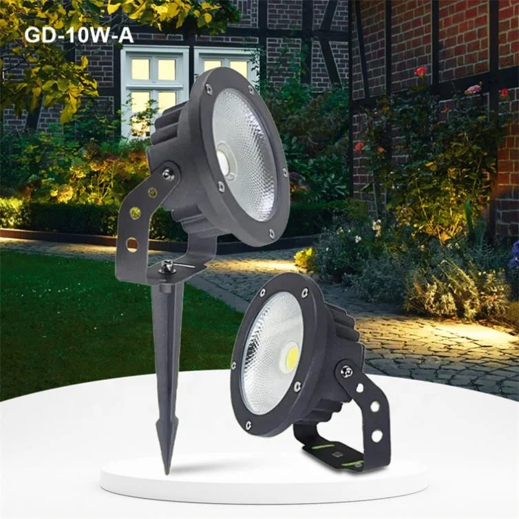 Ip65 Super Bright Outdoor Aluminumin Waterproof Garden Landscape Lighting Led Spike Tree Lawn Light