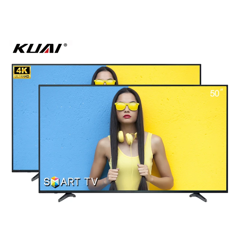 Система Android цифровое телевидение LED UHD Безрамное 4K смарт Телевидение широкий экран наружная реклама онлайн