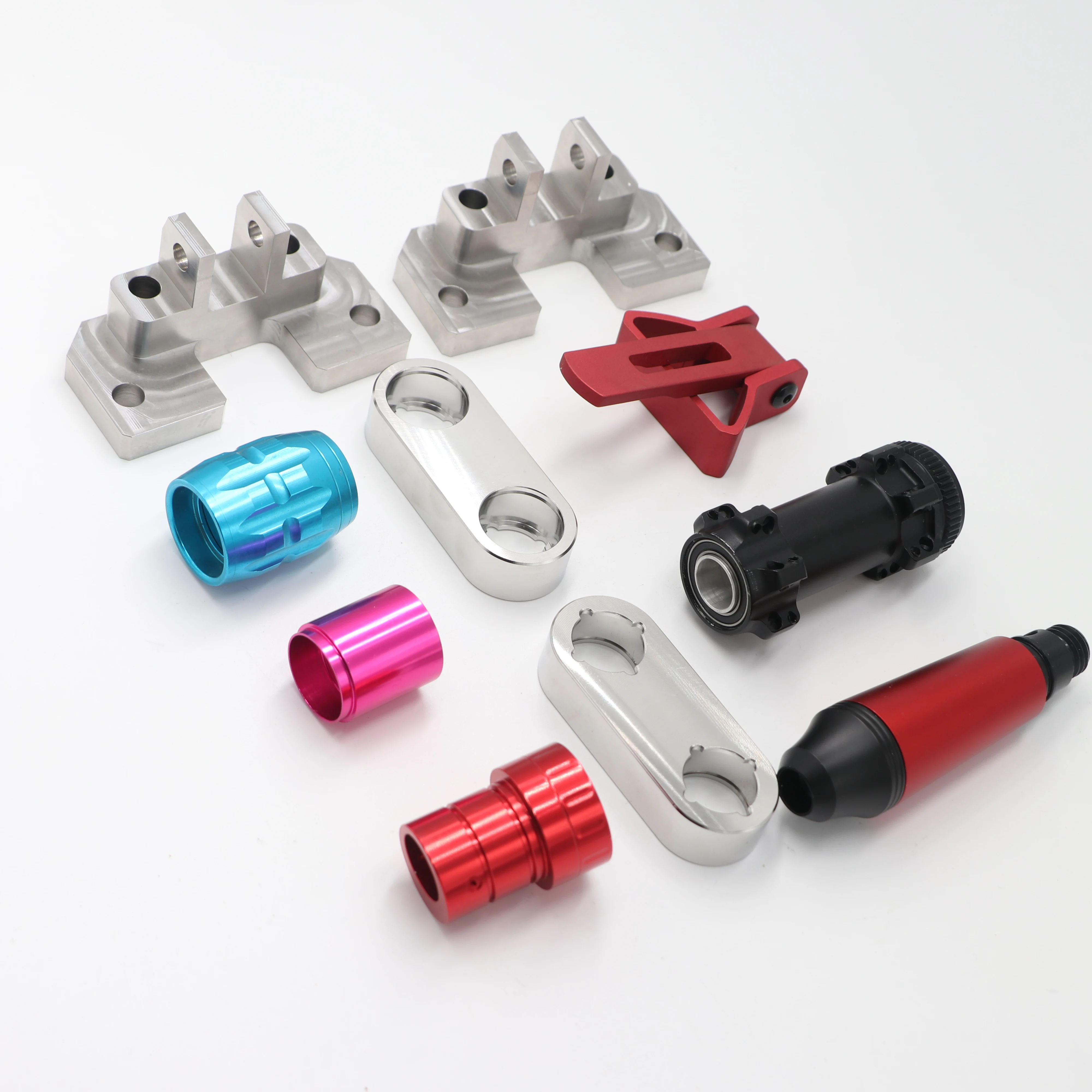 High Precision 5 Axis CNC Metal Machining Milling Stainless Steel Brass Aluminum Titanium CNC Turning Mechanical Component Parts