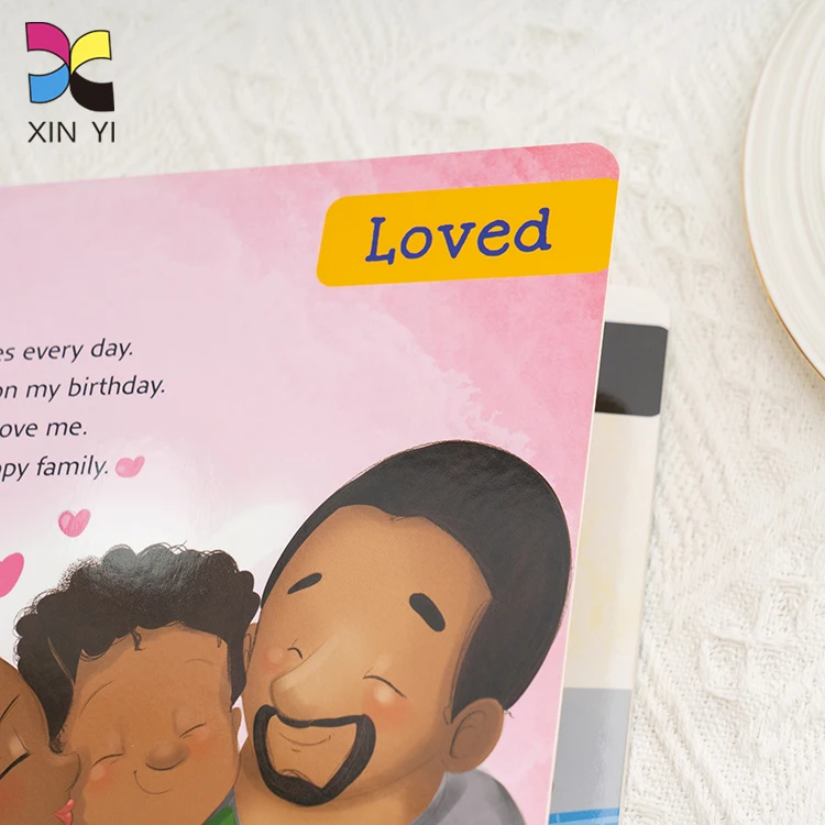 Free Sample Printing on Demand Flip Pop Up Book Custom Board Book Printing Company Children Book Printing Service