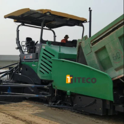 Paver Laying Machine Asphalt  Pitch Paver Paving Width Asphalt Concrete Machine