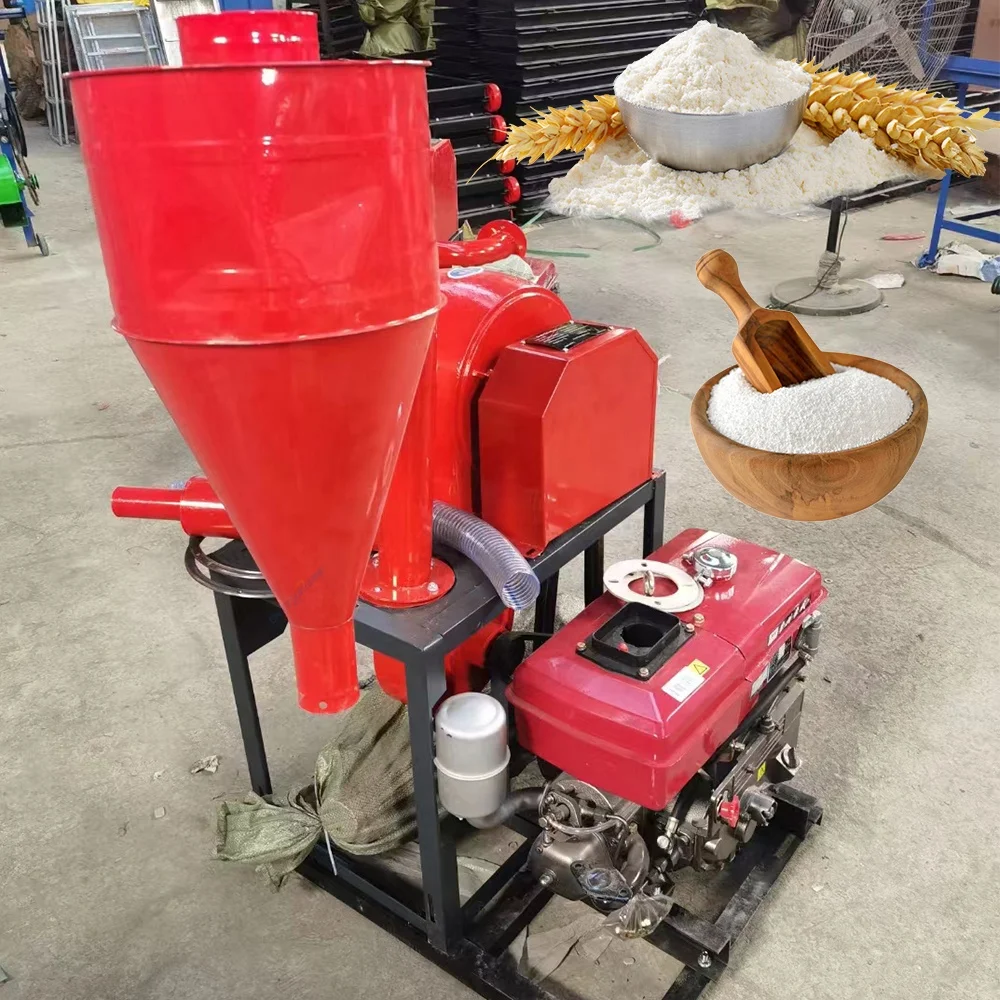 Cheap Farm Using Grain Milling Grinding Machine/High Quality Electric Corn Maize Grinder/Home Use Corps Powder Process Machine