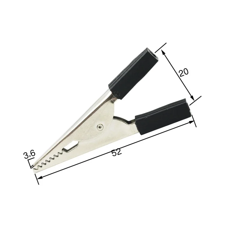 35 мм/52 мм зажимы крокодил зажимы маленькие тестовые зажимы мультиметр тестовый инструмент