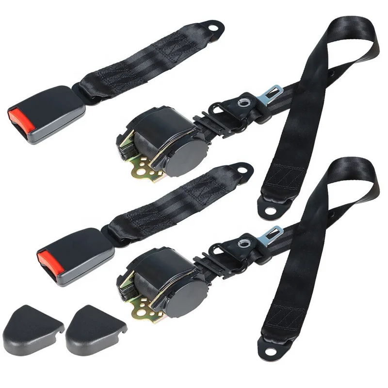 China Factory Adjustable 2 Point Safety Seatbelt Bus Car Seat Belt