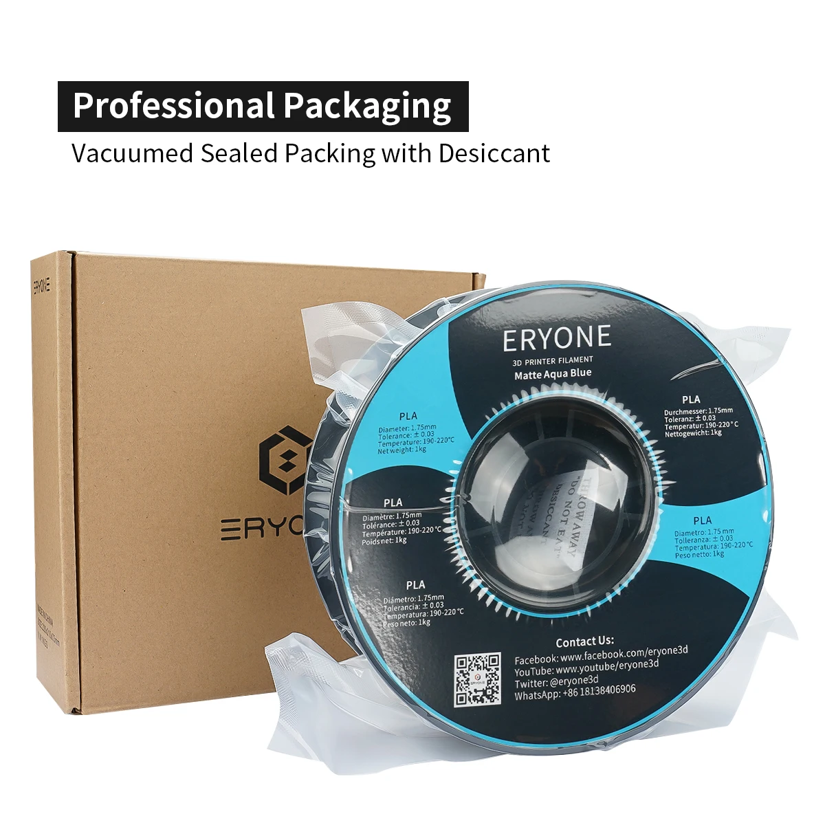 Matte Pla 3d Print Service Filament Eryone 175mm Craftware Support Business Machine