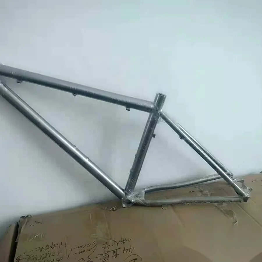26er/27.5er/29er * 17 'титанового сплава MTB рама дисковый тормоз