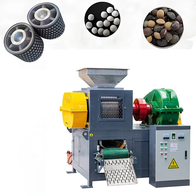 energy saving sludge power carbon black charcoal briquette press making machine