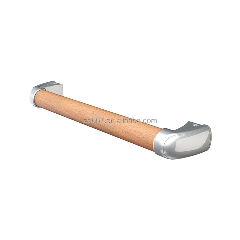 safety disabled wood handrail wood grab bar