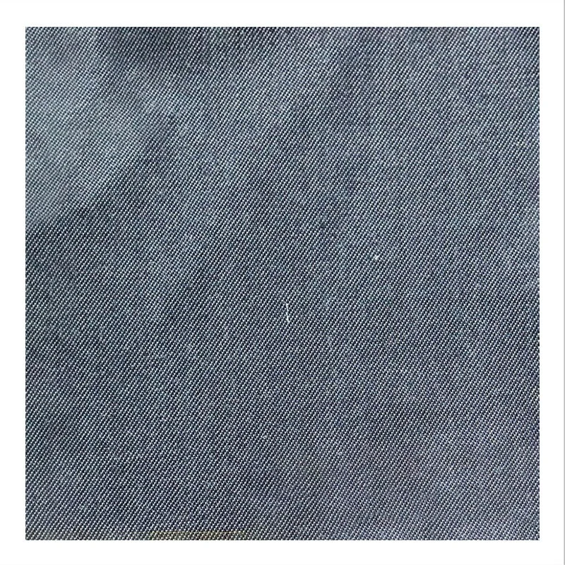 21*21 count 100%  lyocell woven denim fabric 195gsm for jeans and garment with high quality