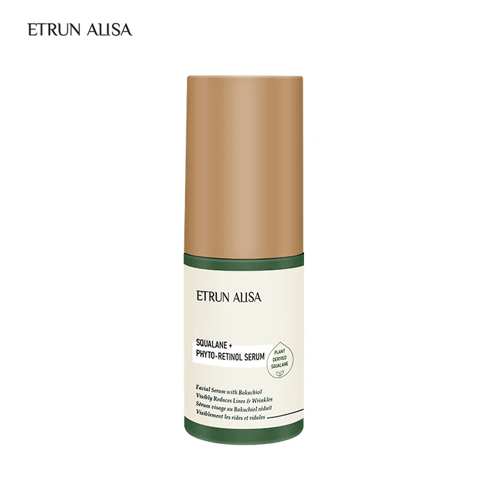 ETRUN ALISA Private Label Anti-wrinkle whitening Squalane Phyto retinol serum Brightening for face and eye